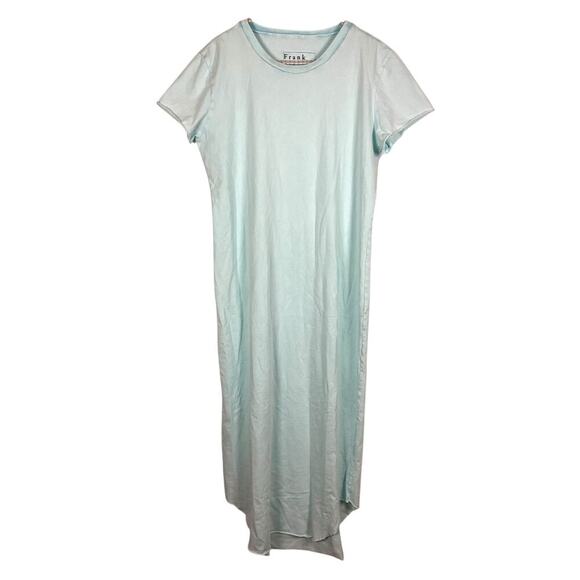 Frank & Eileen Mint Green Harper TShirt Maxi Dress Raw Hem Size XL New/Defect - Picture 1 of 10
